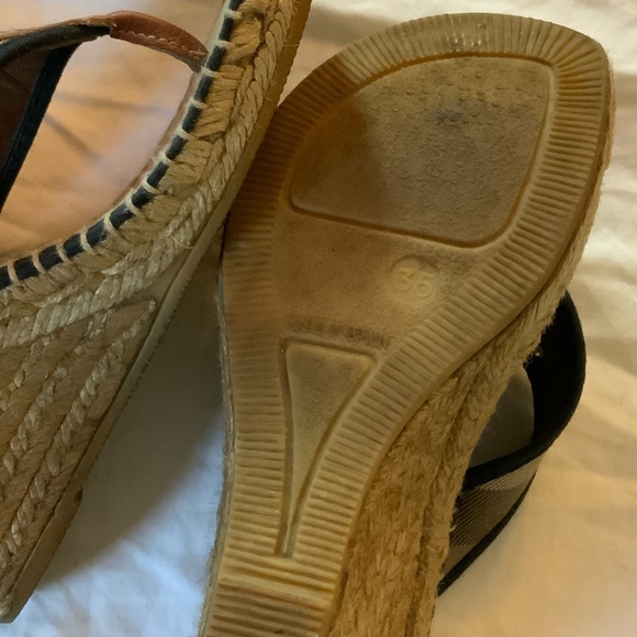 Burberry Wedge Sandals - Picture 11 of 12